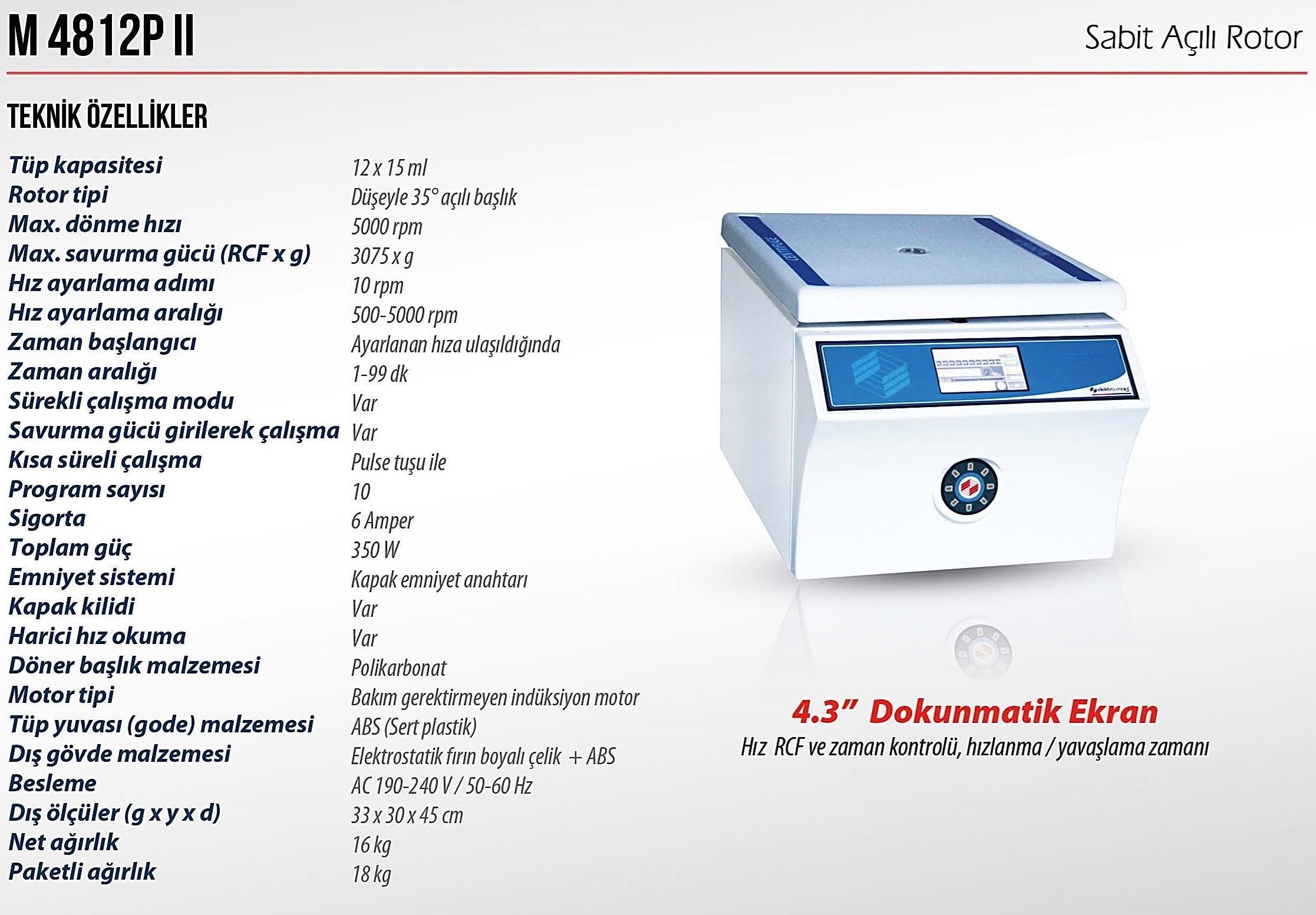 M4812PII elektro-mag